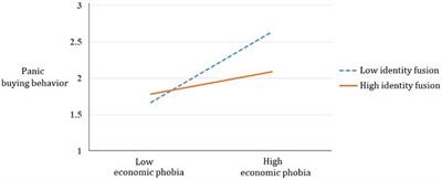 Let Others Buy First: Identity Fusion Buffers the Effect of COVID-19 <mark class="highlighted">Phobia</mark> on Panic Buying Behavior From an Economic Perspective